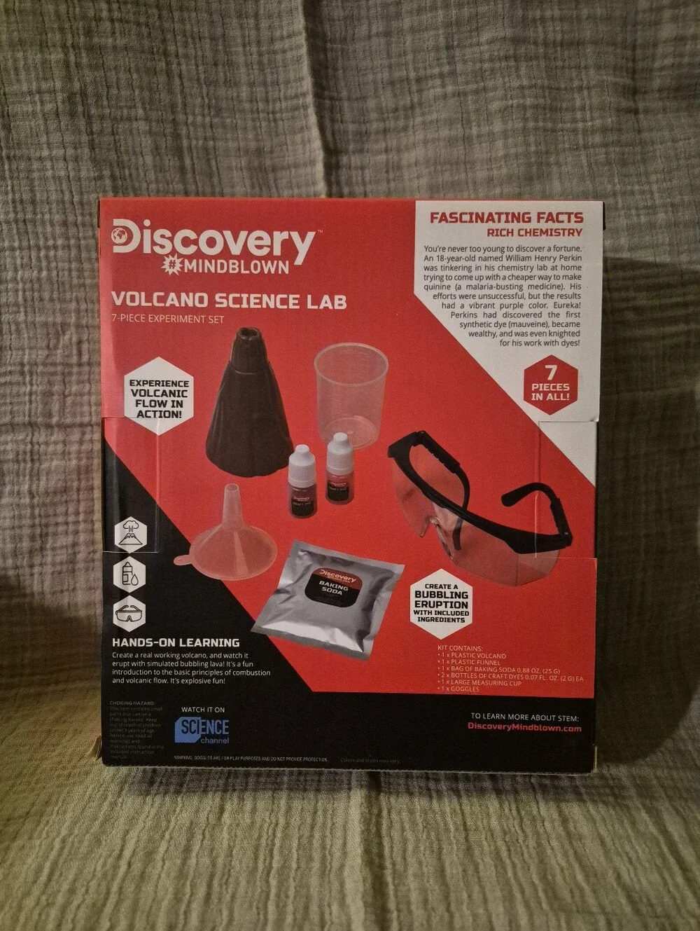 Discovery interactive volcano